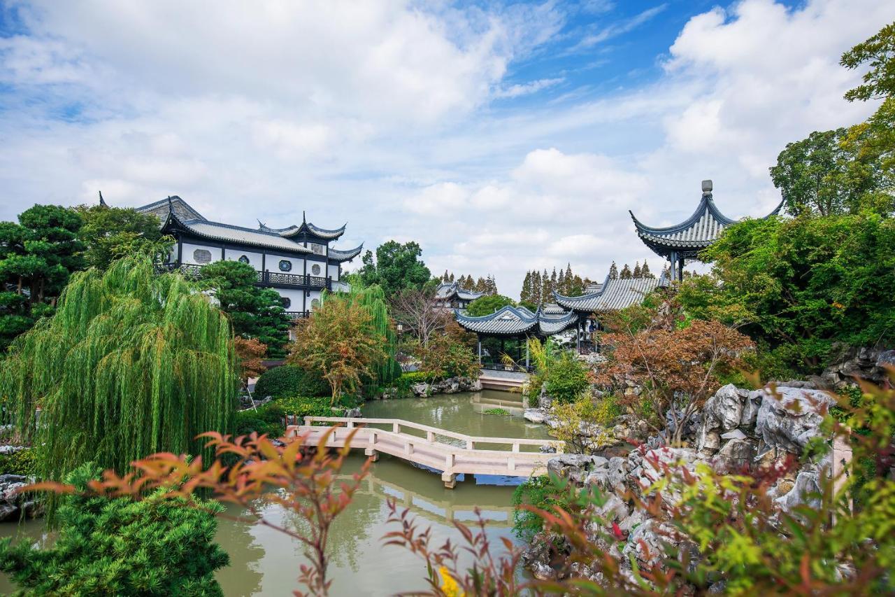 Royal Garden Hotel Shanghai-Free Shuttle To And From Disney & Pvg & Close Metro Line2 Easy To Sha New Expo Ngoại thất bức ảnh