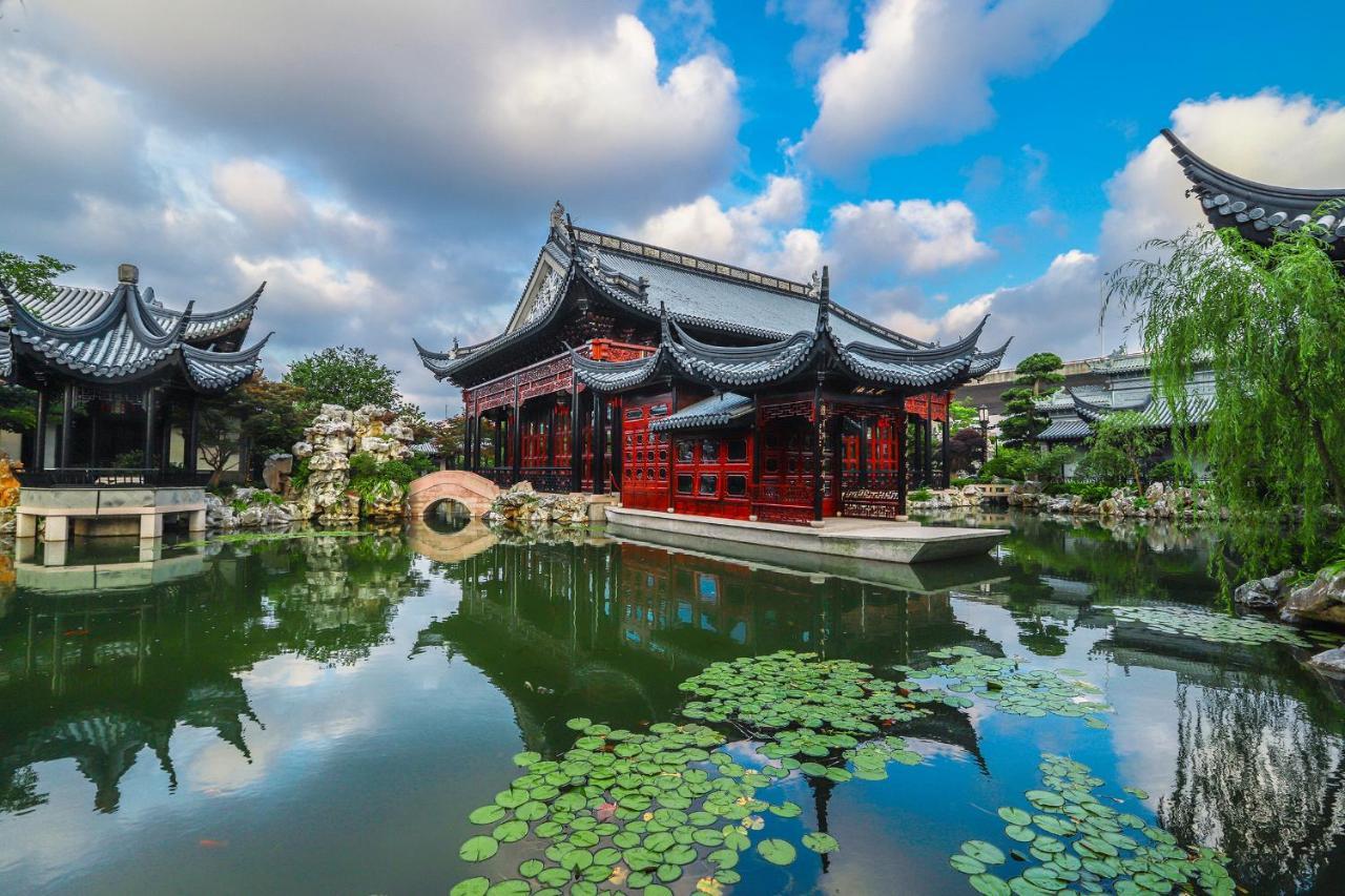 Royal Garden Hotel Shanghai-Free Shuttle To And From Disney & Pvg & Close Metro Line2 Easy To Sha New Expo Ngoại thất bức ảnh