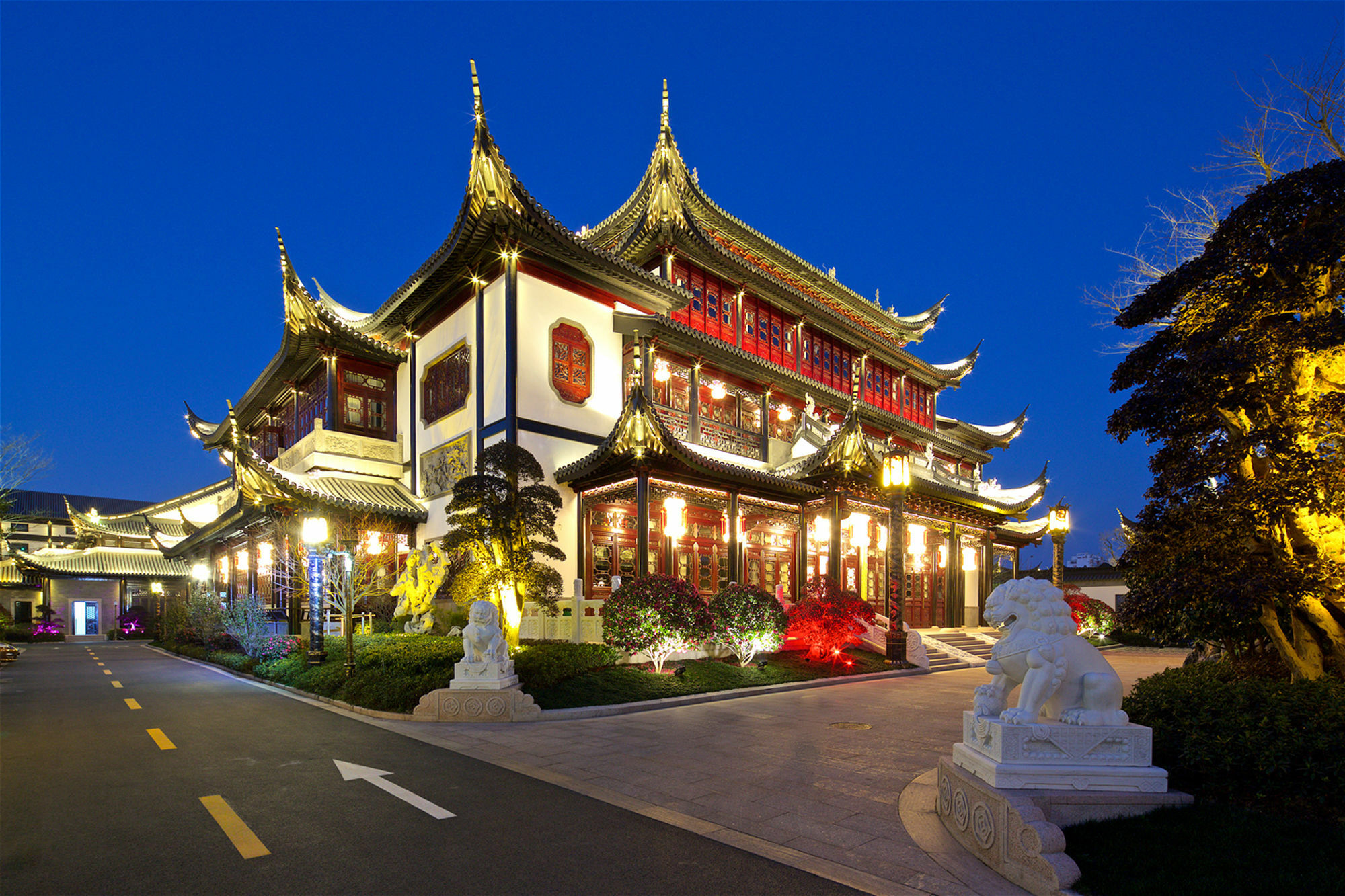 Royal Garden Hotel Shanghai-Free Shuttle To And From Disney & Pvg & Close Metro Line2 Easy To Sha New Expo Ngoại thất bức ảnh